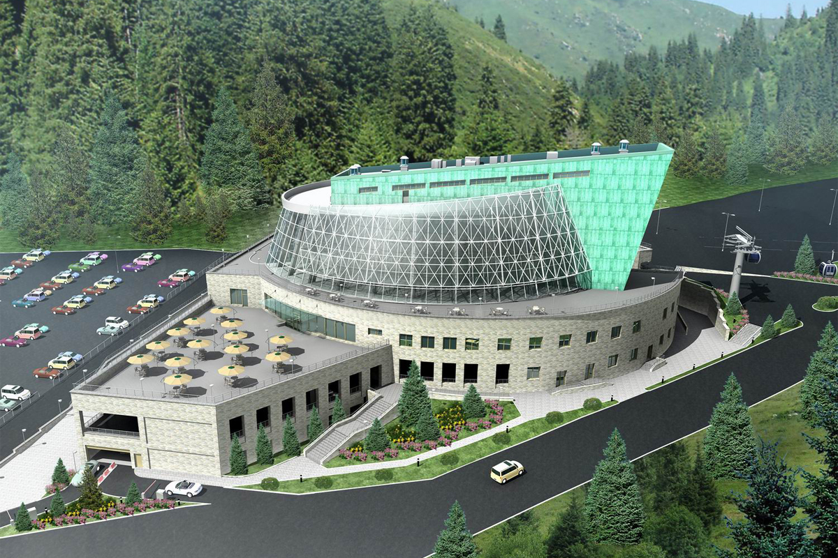 Medeu Ski Resort Gondola Station, Almaty